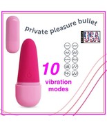 plusOne Private Pleasure,Discreet Vibrator, Whisper-Quiet, Pink, Recharg... - $36.88