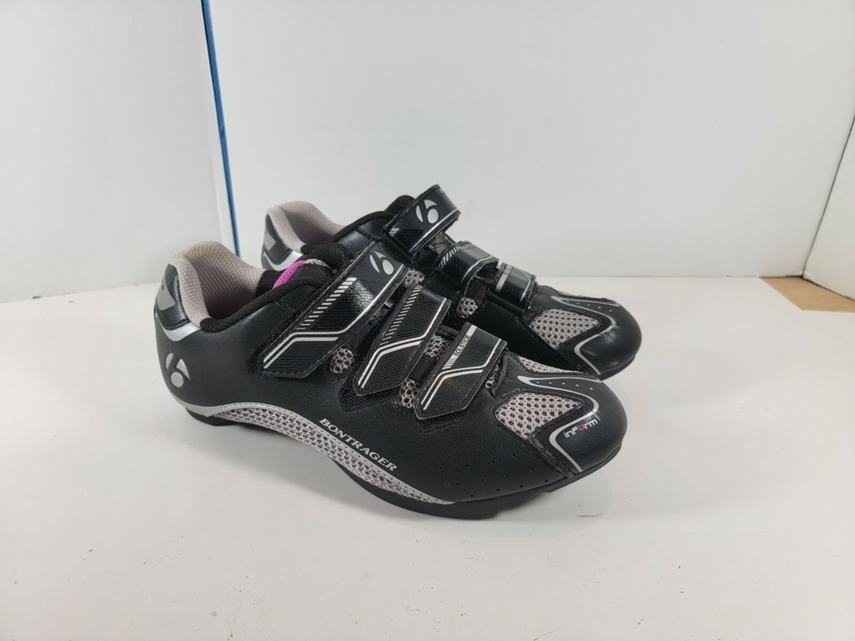 Women&#39;s BONTRAGER Solstice Inform WSD Black Road Bike Cycling Shoes size... - $49.99