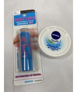 (2) Nivea Soft Moisturizing Creme Maybelline Baby Lips Quenched Lip Balm - $9.58 CAD