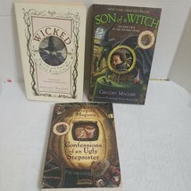 Lot GREGORY MAGUIRE, Wicked,Son of a Witch, Confessions of An Ugly Stepsister - £11.38 GBP