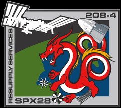 ISS Expedition 69 Dragon Spx-28 Nasa CRS International Space Station Badge Patch - $25.99+