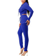 Women&#39;s Rib Cargo Hoodie Set - $1,073.66 MXN