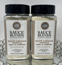 2 PACK Elizabeth &amp; Eleanor Sauce Blends White Cheddar Truffle Mac &amp; Cheese - £30.99 GBP