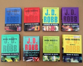 Lot of 8 JD Robb/Nora Roberts In Death Series Hardcover Books - NICE - €27,20 EUR