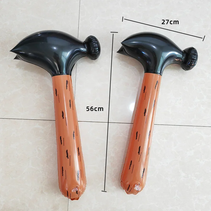 High quality new kids toy inflatable hammer pvc inflatable toy hammer wood grain hammer thumb200