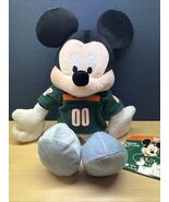 miami hurricanes mickey mouse Plush Only with tag. Read Description. - $363.21 MXN