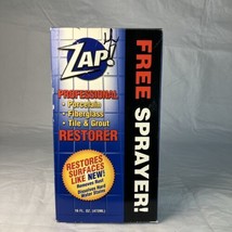 Zap! Professional Restorer for Porcelain Fiberglass Tile Grout 16 oz New... - £19.39 GBP