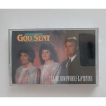 God Sent I&#39;ll Be somewhere Listening Cassette New Sealed - £7.74 GBP