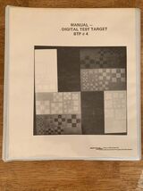 Manual Digital Test Target BTP #4 Boeing Navy Systems Advanced Projects ... - $8.00