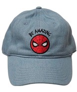 Marvel Spider-Man Be Amazing Adjustable Men Denim Baseball Hat (One Size) - £15.58 GBP