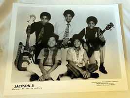 The Jackson 5 Motown Records 1969 Publicity 8 x 10 Photo Reprint - £22.69 GBP