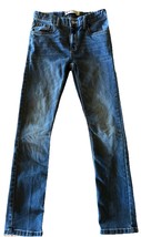 Levis 510 Jeans Boys Youth Skinny Stretch Blue Denim Size 16 Reg 28x29 - $12.38