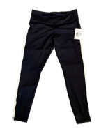 Ziya Active Women's Leopard Strip Light N Tight Hi-Rise Legging Sz 20 Bl... - $18.99