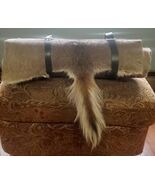 Whitetail Deer Pelt Roll Hunting Bar Mantown Cabin Rustic  - $2,009.80 MXN