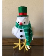 NWT  Target Wondershop 2022 Featherly Friends FREEZY Snowman Christmas Bird - £8.72 GBP