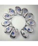 Sexy Non-Piercing Silver Blue Nipple Ring Shield Clip On - $265.60 MXN