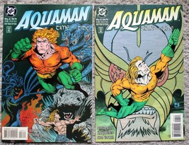 Aquaman: Time And Tide #3 &amp; 4 (Dc 1993 Mini-Series) Peter David, Kirk Jarvinen - $8.99