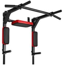 Multifunctional Pull Up Bar, Wall Mounted Chin Up Bar Dip Station for Ho... - $101.40