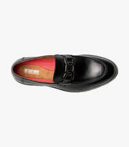 Stacy Adams Hale Moc Toe Bit Slip On Walking Shoes Black 25678-001 image 3