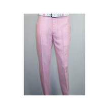 Mens Premium 100% Linen Cocktail Suit by INSERCH Breathable and cool SU880 Pink image 9