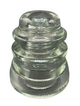 Vintage Glass Insulator Kerr Clear 4&quot; - $260.95 MXN