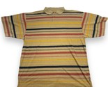 Veezo Wear Lightweight Striped Polo Men’s Large Dessert Southwest Colors - £6.33 GBP
