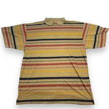 Veezo Wear Lightweight Striped Polo Men’s Large Dessert Southwest Colors - $7.20