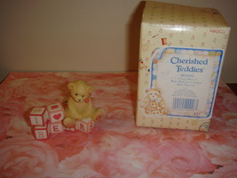 Cherished Teddies I Love You Bear With Love Letters - $10.49