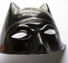 Batman Mask Vintage Halloween Costume Cowl New Old Stock Soft Plastic Su... - $12.51