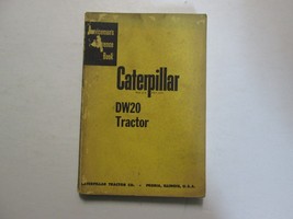 Caterpillar DW20 Trattore Servicemen&#39;s Riferimento Libro Usato OEM - $28.04