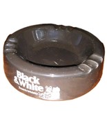 Wade Black &amp; White Scotch Whisky Advertising ASHTRAY Mid-century Vtg 196... - $26.84 CAD