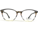Scott Harris Eyeglasses Frames SH-636 C1 Grey Clear Brown Round 52-16-140 - £54.98 GBP