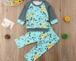 NEW Mermaid Under Sea Baby Girls Turquoise Shirt Pants Outfit 6-12 Months - $10.99