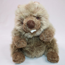 Gund BIBBERS BEAVER Woodchuck Plush Paddle Tail Animal Stuffed Toy Brown... - £8.38 GBP