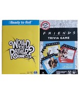 2-Spin Master Games ~ WOULD YOU RATHER? ~ FRIENDS Trivia ~ Fast Paced Games - $34.98 CAD
