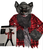 Werewolf 2 Piece Halloween Costume Boys Size Medium 8 New Dress Up Cosplay - £12.45 GBP