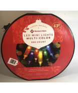 SHIP24H-Members Mark Super Bright 200 Count LED Wired Mini Lights Multi-... - £22.05 GBP