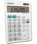 White 4-Point Sharp El-334Wb Business Calculator. - $41.11 CAD