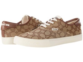 Womens Coach Citysole Skate Sneakers Signature Khaki Leather 9 B (M) NEW... - $120.00