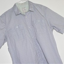 Alexander Julian Colours Men&#39;s Shirt ~ Sz Xl / Extra Large ~ Stretch ~ Gray Dots - £12.46 GBP