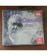 Set of 2 CD&#39;s Pablo Casals J.S. Bach 100 Years Of Great Music The 6 Cell... - £15.75 GBP