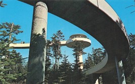 Observation Tower Clingmans Dome Great Smoky Mountains Nat Park TN I37 - £3.30 GBP
