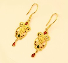 22k 22kt solid gold hook earring from India #11 - £597.07 GBP