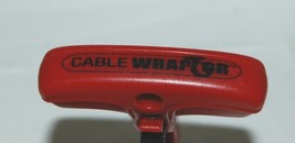 4 Garner Bender CWT2RR Wraptor Cable Cord Red Black Organizer Medium image 2