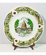 Vintage Souvenir Plate, The Capital Washington D.C. 10.5” - £5.32 GBP