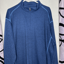 PEBBLE BEACH Performance Men&#39;s Long Sleeve 1/4 Zip Pullover Shirt Size X... - £19.26 GBP
