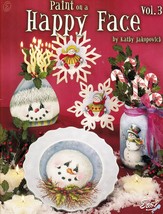 Tole Decorative Paint On A Happy Face V3 Jakopovich Snowman Book - £16.83 GBP