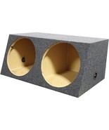 QPower (2) 12&quot; Heavy Duty Angled Woofer Box - 1&quot; MDF Construciton - €96,78 EUR