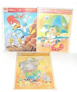 Lot of 3 Vintage Whitman Frame-Tray Puzzles 1976-1979 Woody Woodpecker - $19.99