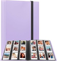 Purple 2X3 Photo Album Book For Fujifilm Instax Mini 11 9 Evo 90 70 40 8 7 - £33.01 GBP